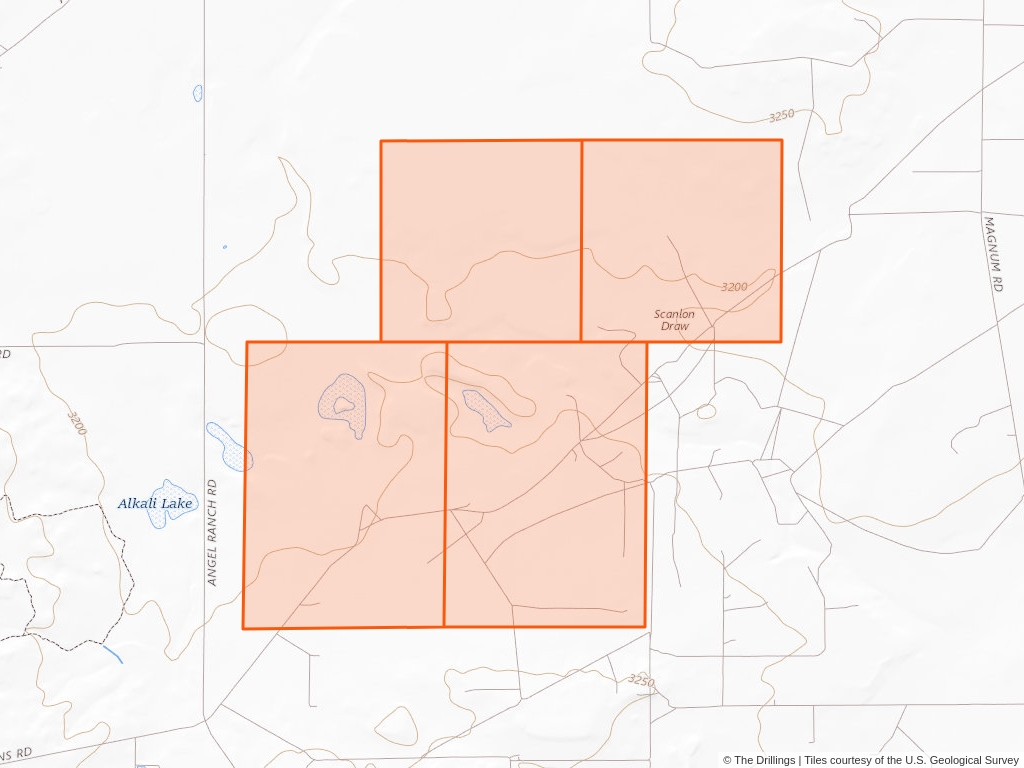 Burton Flat Deep Oil and Gas Participating Area 1 875 acres in