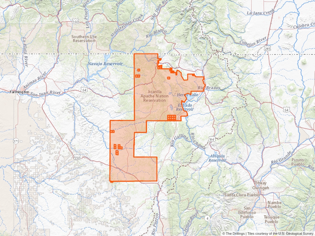 Oil and Gas In Jicarilla Apache Nation Reservation | The Drillings™