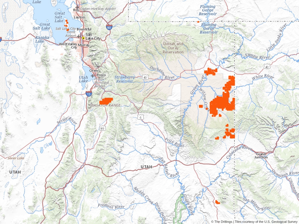 Anschutz Exploration Co. of Denver, Colorado | 268 Oil and Gas Leases ...