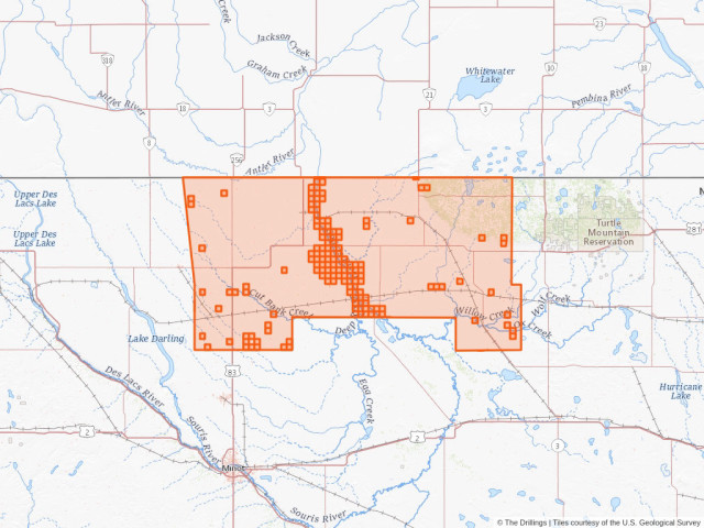 Oil and Gas In Bottineau County, North Dakota | The Drillings™